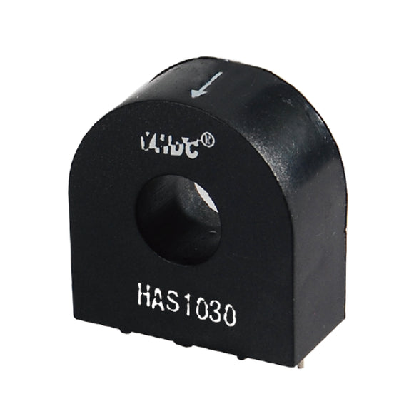 Hall closed loop current sensor HAS1030 Rated input ±5A ±10A ±20A ±30A ±50A Rated output 2.5V±0.625V - PowerUC