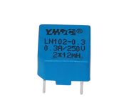 LN series common mode choke LN102 Rated current 0.3~2A resistance 500~70mΩ