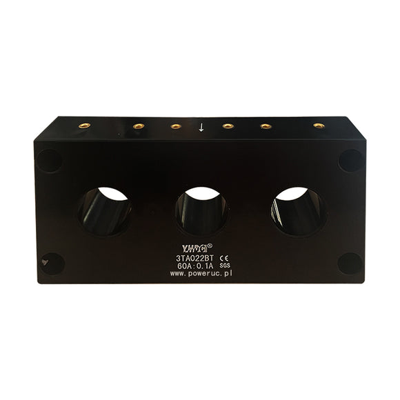 Three-phase integrated current transformer 3TA022BT Rated input  100A  200A 300A  Rated output 100mA