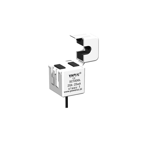 Split Core Current Transformer SCT006L rated input 1A/5A/10A/20A rated output 1mA/2.5mA/5mA/10mA/20mA/25mA