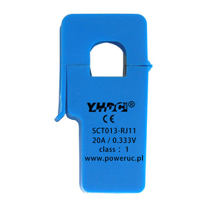 Split core current transformer SCT013-RJ11 rated input 5A 10A 15A 20A 25A 30A 50A 60A 100A rated output 50mA/0.333V/1V