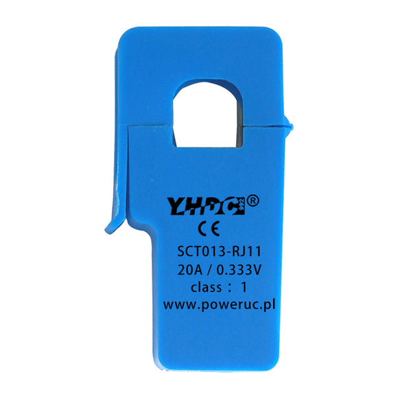 Split core current transformer SCT013-RJ11 rated input 5A 10A 15A 20A 25A 30A 50A 60A 100A rated output 50mA/0.333V/1V
