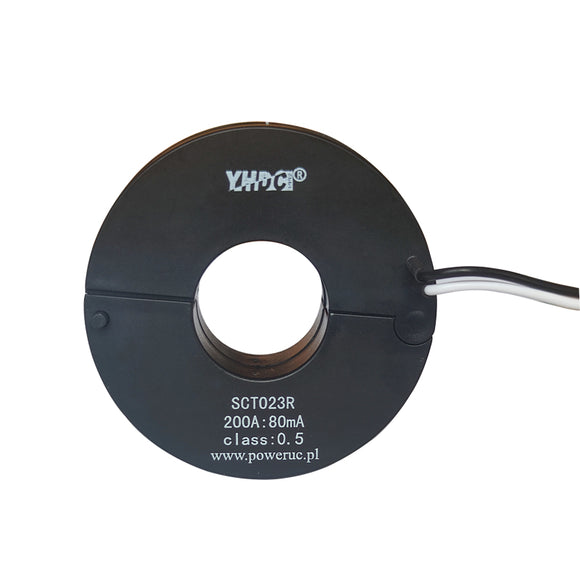 Split core current transformer SCT023R rated input 50A 100A 200A 300A 400A 600A rated output 50mA/80mA/100mA/0.333V