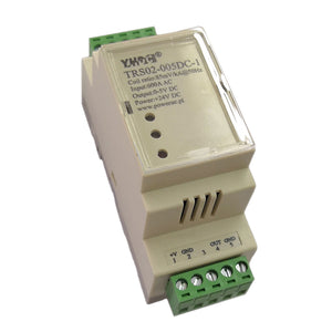 Rogowski coil Integrator TRS series integrator TRS02-001/005/010/420 DC-1 Rated input 100A 600A 1000A 3000A 6000A Rated output 0-1V/0-5V/0-10V/4-20mA