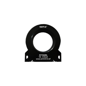 Zero sequence current/leakage current transformer ZCT080B(L/T) rated input 1A output 0.5mA