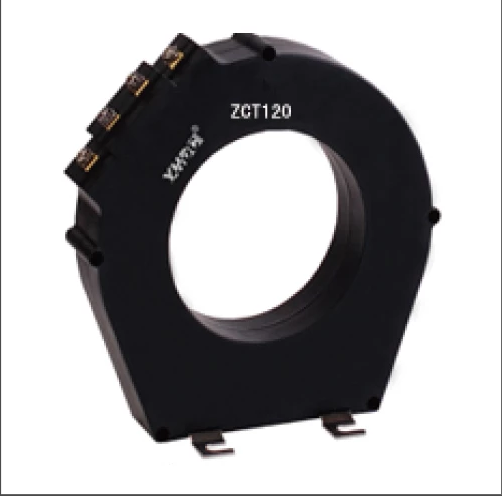 Zero sequence current/leakage current transformer ZCT120-A rated input 2A - PowerUC