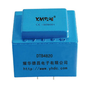 DTB single phase synchronous transformer DTB4820 0.1VA 1000V - PowerUC