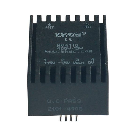 Voltage sensor HV4110 Rated input  ±50V ±100V ±200V ±300V ±400V ±500V Rated output ±5V