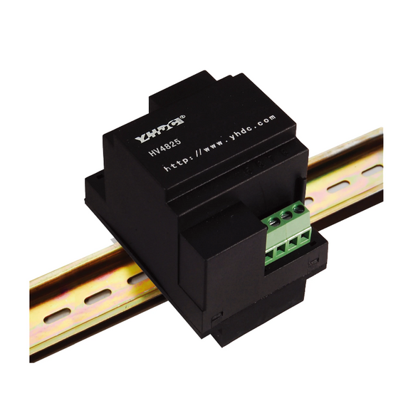 Hall voltage sensor HVS4825 Rated input  ±50V ±100V ±200V ±300V ±400V ±500V Rated output 2.5V±0.625V - PowerUC