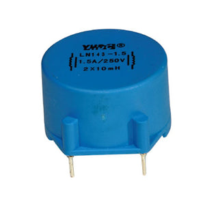 LN series common mode choke LN143 Rated current 0.5～6A DC resistance 2900～20mΩ - PowerUC