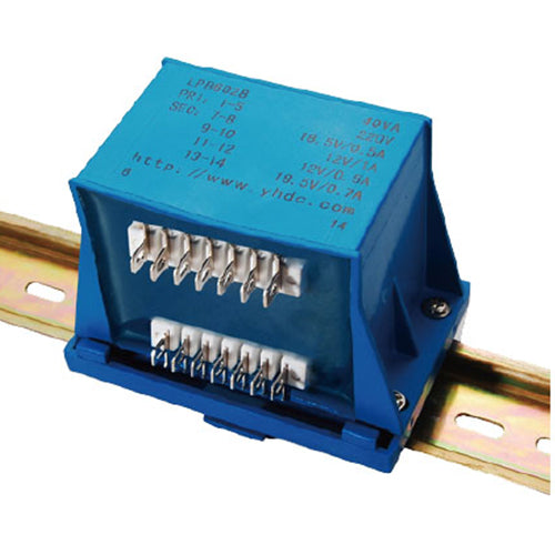 LPB series sub-plate mounting isolation transformer LPB6028 230V 40VA - PowerUC