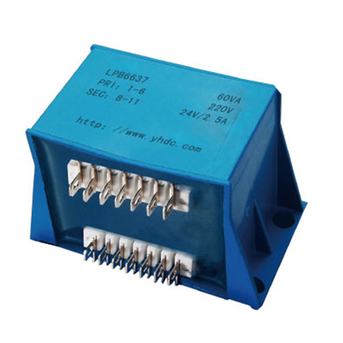 LPB series sub-plate mounting isolation transformer LPB6637 230V 60VA - PowerUC