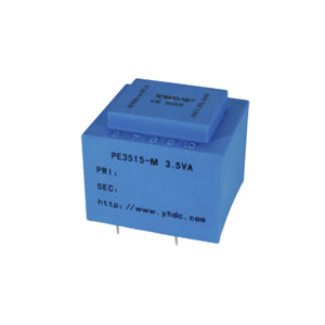 PE series PCB safety isolation transformer PE3515-M 110V/220V/230V/380V  3.5VA - PowerUC