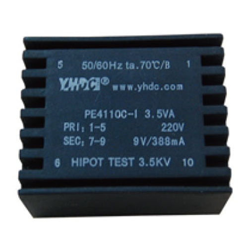 PE series PCB safety isolation transformer PE4110C-I  110V/220V/230V 3VA - PowerUC