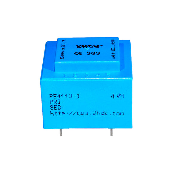 PE series PCB safety isolation transformer PE4113-I 110V/220V/230V/380 4VA