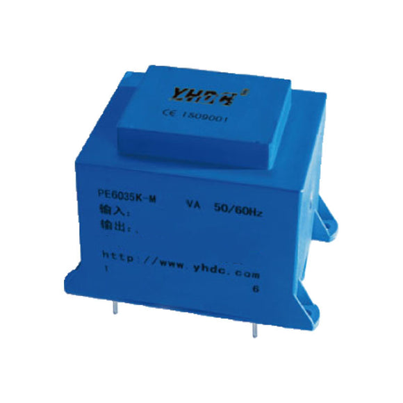 K series isolation transformer  PE6035K-M  110V/220V/230V/380V  50VA - PowerUC