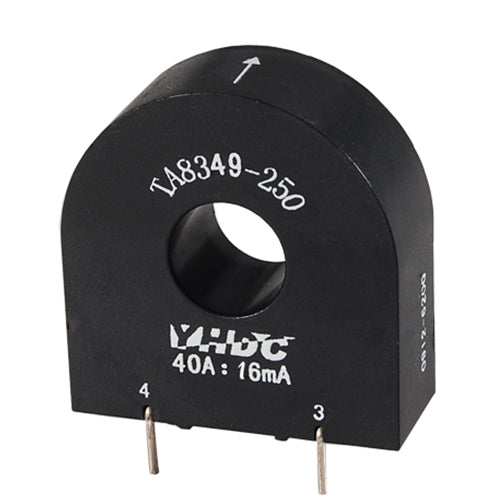 Through core type precision current transformer TA8349-250 Rated input 0-40A Rated output 0-16mA - PowerUC